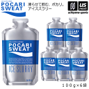 大塚製薬【Otsuka】ポカリスエット アイススラリー 100g×6袋 【 34911 パウチ スポーツドリンク クールダウン 】【あす楽対応】【メール便不可】 自社倉庫