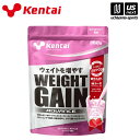 健康体力研究所【KENTAI / ケンタイ 】ウェイトゲインアドバンス ストロベリー風味 360g【K3122 ホエイプロテイン スポーツサプリメント アスリー...