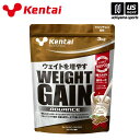 健康体力研究所【KENTAI / ケンタイ 】ウェイトゲインアドバンス ミルクチョコ風味 3kg【K3320 ホエイプロテイン スポーツサプリメント アスリート...