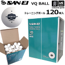 三英【 SAN-EI/サンエイ 】卓球 トレーニングボール VQ BALL 120球入り VQボール 2025年継続MODEL【11-340 トレ球 トレーニン...