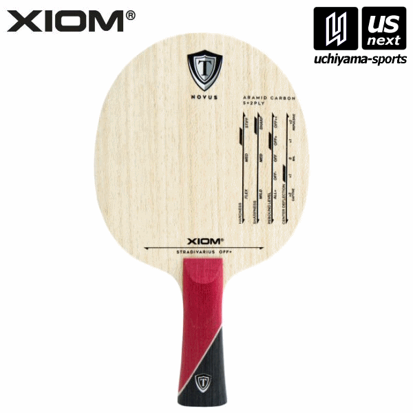 エクシオン 【 XIOM 】 卓球ラケット 20501 ストラディバリウス FL 2025年継続MODEL【メール便不可】[取り寄せ][自社倉庫]