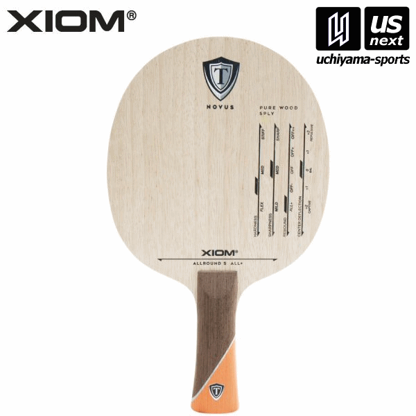 【P5倍 1/20 19-24時まで】エクシオン 【 XIOM 】 卓球ラケット 20901 オールラウンド S FL 2025年継続MODEL【メール便不可】[取り寄せ][自社倉庫]