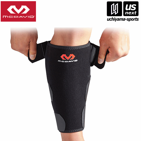 【新生活応援100円クーポン】マクダビッド【McDavid】コンプレッション カーフラップ ブラック（M443）ふくらはぎサポーター【メール便不可】[取り寄せ][自社倉庫]