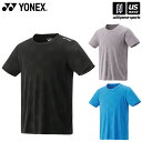 ヨネックス【 YONEX 】 テニス バドミントン UNI ドライTシャツ(フィットスタイル) 2025年春夏限定MODEL【 16808 半袖Tシャツ 半袖 ...