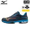 ミズノ 【 MIZUNO 】 テニスシューズ ウエーブエクシード ライト 2 ワイド OC 2024年継続MODEL 【 61GB2318 WAVE EXCEE...