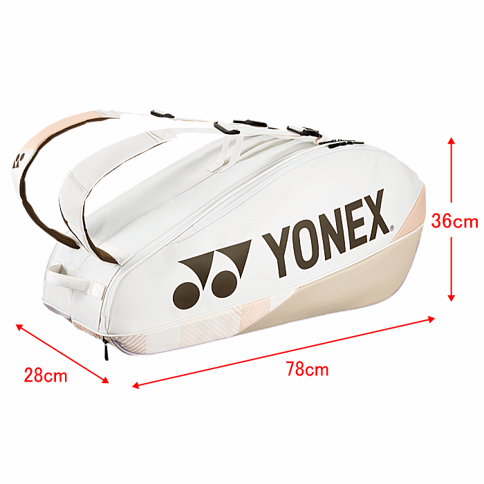 ヨネックス【 YONEX 】 テニス ラケットバッグ6（テニス6本用） 2025年継続MODEL【 BAG2402R ラケットバッグ ラケットケース リュック PRO SERIES 】【翌日配達対象】【メール便不可】[自社倉庫]