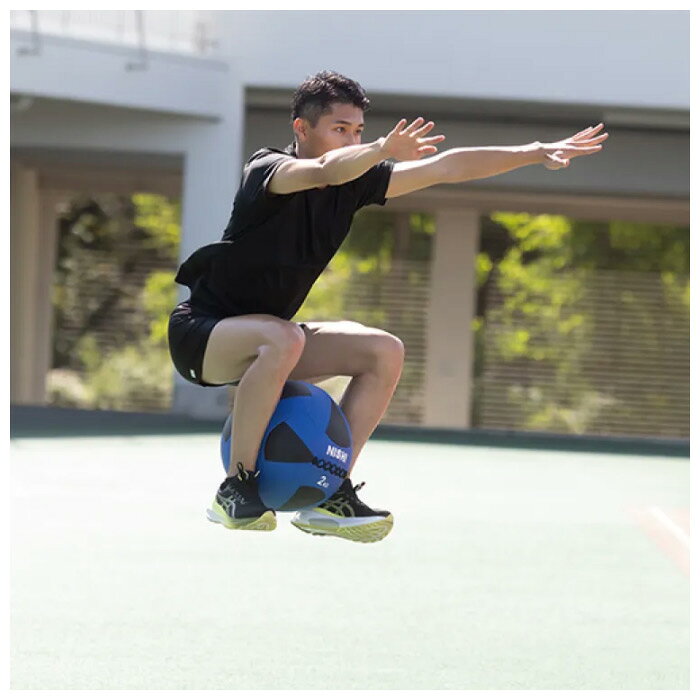 US-NEXTのニシ・スポーツ 【 NISHI 】 陸上 トレーニング メガソフトメディシンボール II 1kg 3833A843 2026年継続MODEL 【 ニシスポーツ スポーツ 運動 陸上競技 部活 練習 トレーニング 筋力 】【メール便不可】[取り寄せ][自社倉庫]｜アングル3