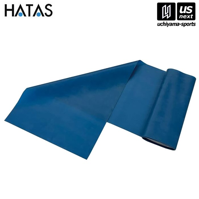 HATAS【 秦運動具/秦/ハタ 】BBバンドトレーニングラバー ハードタイプ ブルー【20R2500H BBバンド トレーニングバンド トレーニングラバー エクササイズ 体力向上】[取り寄せ][自社倉庫]