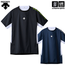 デサント【 DESCENTE 】 バレーボール メンズ 半袖バレーボールピステ 2024年春夏限定MODEL【 DVUXJK30 練習 トレーニング プラクティ...