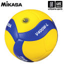 ミカサ【MIKASA】バレーボール 検定球 小学生バレーボール4号 2025年継続MODEL【V400W-L バレーボール4号球 4号軽量球 小学校】【翌日配達...