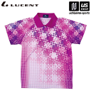 ルーセント【 LUCENT 】 テニス ソフトテニス レディース Ladies ゲームシャツ ピンク(XLP4791) 2025年継続MODEL [M便 1/1...