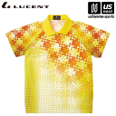 ルーセント【 LUCENT 】 テニス ソフトテニス レディース Ladies ゲームシャツ イエロー(XLP4793) 2025年継続MODEL [M便 1/...