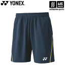 ヨネックス【YONEX】 テニス バドミントン ユニセックス 15124 ニットハーフパンツ 019(ネイビーブルー) 2024年継続MODEL【メール便不可】...