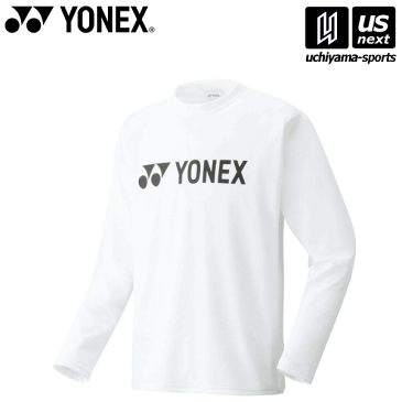 ヨネックス【YONEX】 16158 テニス・バドミントン ユニセックス ロングスリーブTシャツ 011（ホワイト） 2022年継続MODEL【メール便不可】[取り寄せ][自社倉庫]