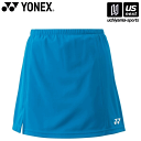 （送料無料）ヨネックス【YONEX】 テニス バドミントン 26046 レディース スカート（インナースパッツ付） 506（インフィニットブルー） 2023年継続MODEL[M便 1/1][取り寄せ][自社倉庫]