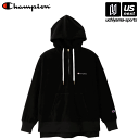 （送料無料）チャンピオン【 CHAMPION 】 CW-US106 レディース HOODEDJACKET ブラック 2021〜22年秋冬MODEL【メール便不可】[取り寄せ][自社倉庫]