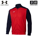 アンダーアーマー 【 UNDER ARMOUR 】 UAチーム ウォームアップ ジャケット ミッドナイトネイビー/レッド/ホワイト 1314108 【メール便不...