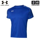 アンダーアーマー 【 UNDER ARMOUR 】 UAチーム サッカー ジャージー ショートスリーブ グラフィック Tシャツ ロイヤル 1365021 [M便...