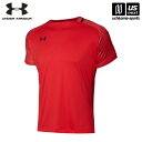 アンダーアーマー 【 UNDER ARMOUR 】 UAチーム サッカー ジャージー ショートスリーブ グラフィック Tシャツ レッド 1365021 [M便 ...
