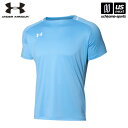 アンダーアーマー 【 UNDER ARMOUR 】 UAチーム サッカー ジャージー ショートスリーブ Tシャツ チームサックス 1365023 [M便 1/1...