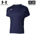 アンダーアーマー 【 UNDER ARMOUR 】 UAチーム サッカー ジャージー ショートスリーブ Tシャツ ミッドナイトネイビー 1365023 [M便 ...