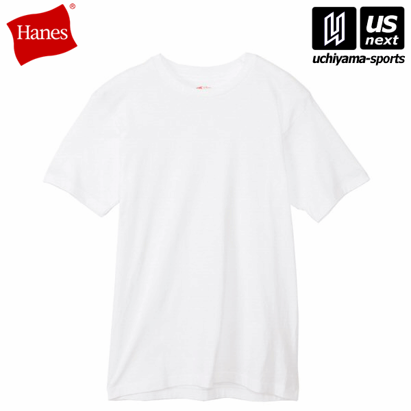 ヘインズ【 HANES 】 HM2135G メンズ アンダーウェア 3P赤ラベルクルーネックTシャツ ホワイト 2024年継続MODEL【メール便不可】[取り寄せ][自社倉庫] 1