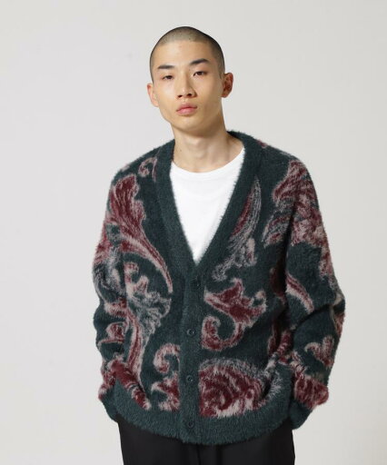 ☆SALE|LUSOR(ルーソル)Nylon Shaggy CD ナイロンシャギーカーディガン ※セール/アウトレット品につき交換 返品不可 ☆SALE|LUSOR(ルーソル)Nylon Shaggy CD ナイロンシャギーカーディガン ※セール/アウトレット品につき交換 返品不可