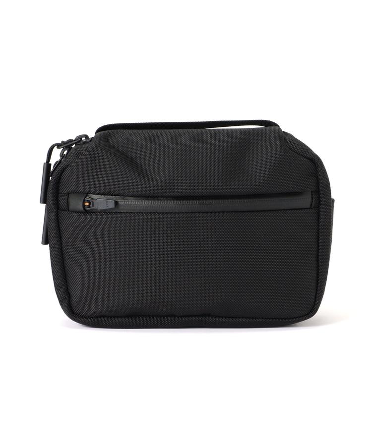【B'2nd】Aer（エアー）Travel Kit 2 BLACK AER-21039 トラベルポーチ ガジェットケース 洗面用具入れ 吊り下げ フック付 耐水 ナイロン メッシュポケット 旅行 出張 ビジネス メンズ レディース ブラック 黒 正規取扱店 us-online-10005419 US ONLINE 楽天市場店 サンプル画像3