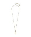 【B'2nd】on the sunny side of the street / Small Oval Top Long Necklace オンザサニーサイドオ...