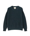 【GARDEN】YOKE/ヨーク/MESH KNITTED CREWNECK SWEATER メンズ クルーネックセーター