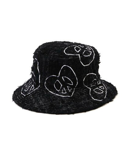 【RoyalFlash】READYMADE/レディーメイド/TWEED BUCKET HAT/BLACK 【RoyalFlash】READYMADE/レディーメイド/TWEED BUCKET HAT/BLACK
