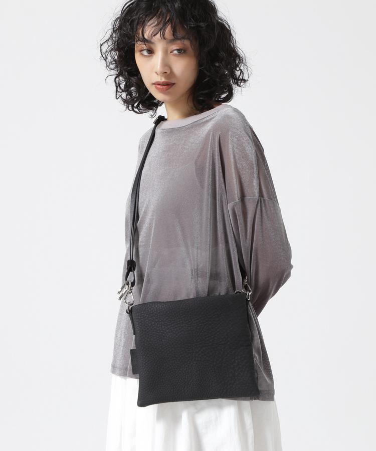 【B’2nd】ITTI/イッチ/MARY SACOCHE - S / DIPLO SKY/ITTI-BAG-054-A-Noir(Black) レザーショルダーバッグ サコッシュ