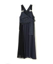 ☆★タイムセール【RoyalFlash】AULA AILA/アウラアイラ/DENIM COMBINATION JUMPER SKIRT ※セール/アウトレット品につき交換 返品不可