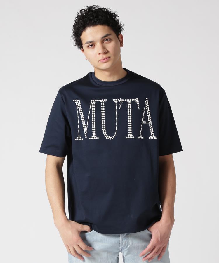 【RoyalFlash】muta MARINE/ムータ マリン/別注メタルロゴ スムースTシャツ