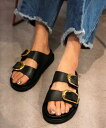 【LHP】CAMINANDO/カミナンド/BIG DOUBLE BUCKLE SANDAL