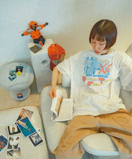 【RoyalFlash】SAINT MICHAEL/セントマイケル/ASTRO SW_SS TEE 【RoyalFlash】SAINT MICHAEL/セントマイケル/ASTRO SW_SS TEE