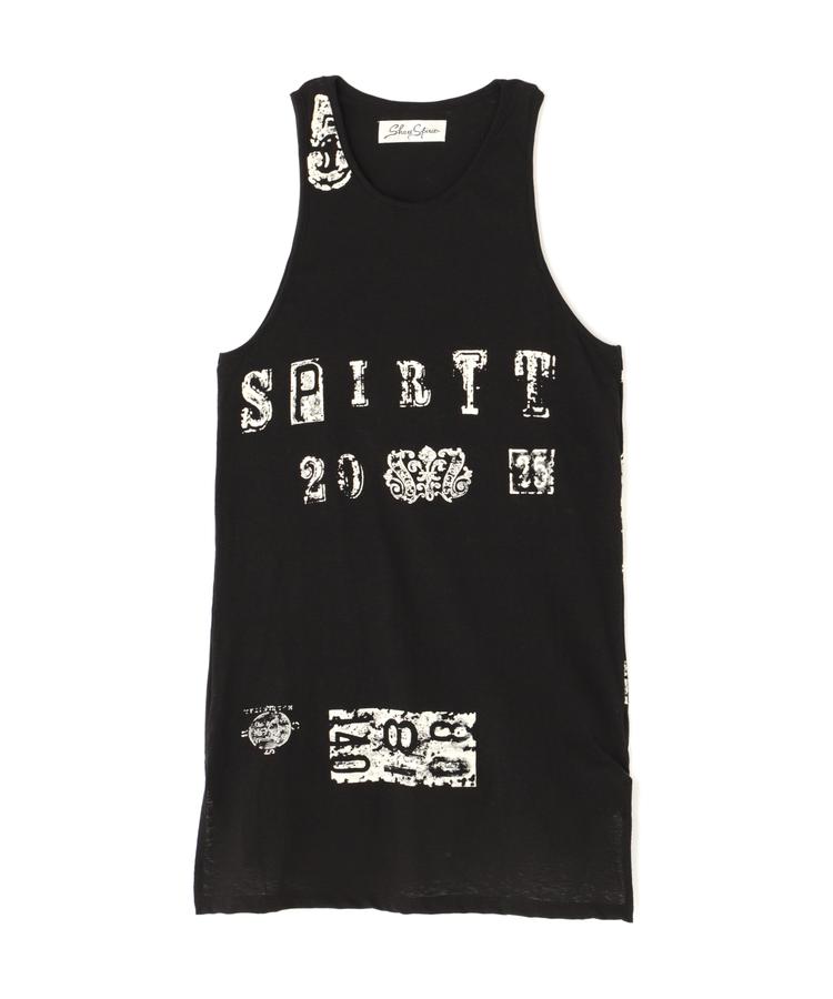 【RoyalFlash】SHARE SPIRIT/シェアースピリット/LETTER TANKTOP