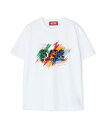 【RoyalFlash】SY32 by SWEET YEARS/エスワイサーティトゥ バイ スィートイヤーズ/INKJET GRUNGE TEE