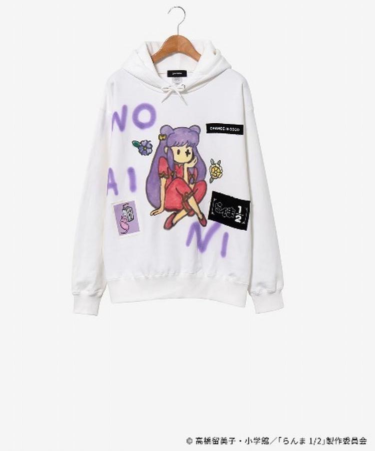 【RoyalFlash】【guernika×らんま1/2】らんま1/2 Paint Hoodie / シャンプー