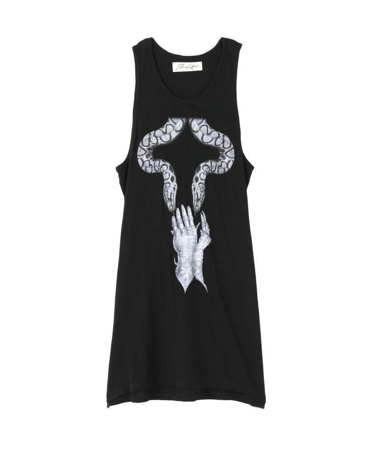 【RoyalFlash】SHARE SPIRIT/シェアースピリット/SNAKE HAND TANKTOP