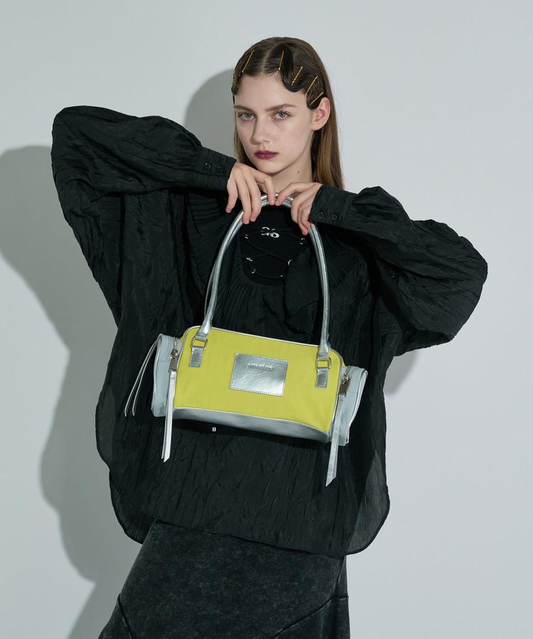 【RoyalFlash】ANNA SUI NYC/アナ スイ エヌワイシー/2トーンカラーナイロンバッグ