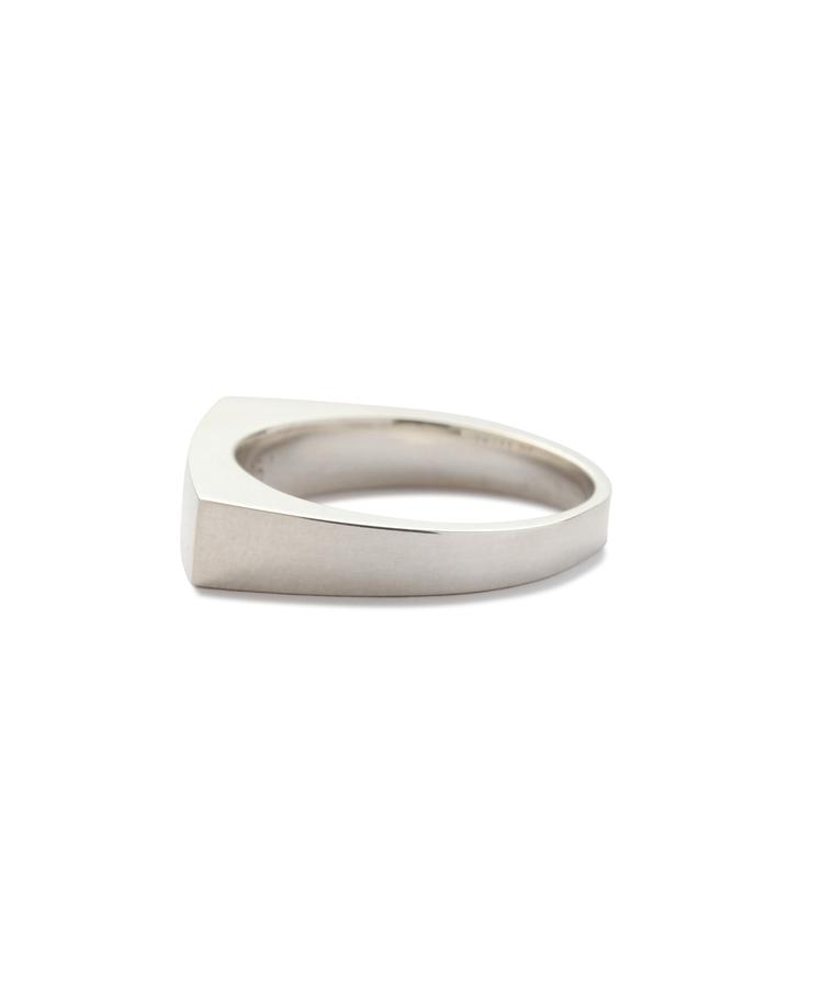 【LHP】【20/80】トゥエンティーエイティー/STERLING SILVER SQUARE SIGNET RING