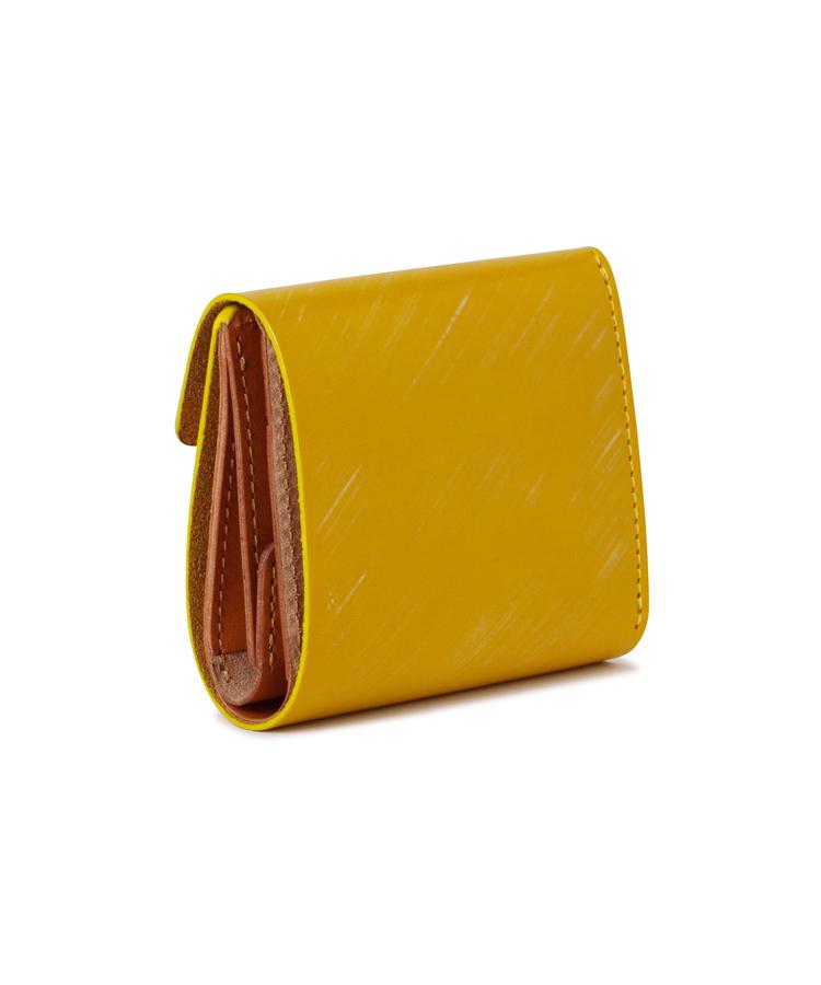 【LHP】【20 / 80】トゥエンティーエイティー / BRIDLE LEATHER WALLET FLAP ブライドルレザー フラップウォレット 三つ折り財布 コンパクト財布 本革 栃木レザー イエロー 黄色 メンズ レディース ユニセックス 日本製 国内正規品 us-online-10027555 US ONLINE 楽天市場店 サンプル画像2
