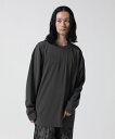 【B’2nd】ATON (エイトン)FRESCA PLATE / OVERSIZED L/S T-SHIRT オーバーサイズ長袖Tシャツ 正規品