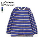 ★SALE【BEAVER】MANASTASH/マナスタッシュ CLASSIC BORDER TEE クラシックボーダーティー ※セール/アウトレット品につき交換...