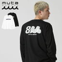 【RoyalFlash】muta MARINE/ムータ マリン/別注3DバックプリントLS Tシャツ メンズ 長袖 ロンT 正規品