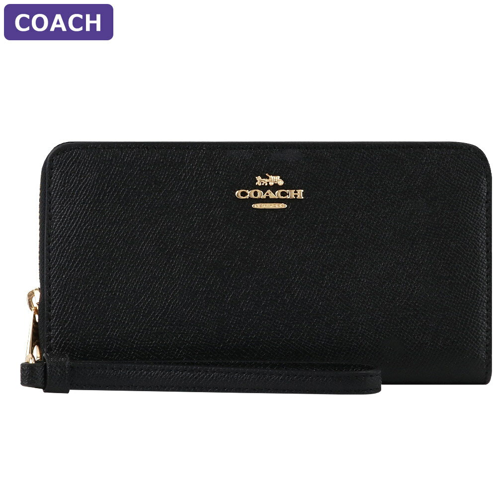 コーチ COACH 財布 長財布 C3441 ストラップ付 ラウンドジップ アウトレット レデ...