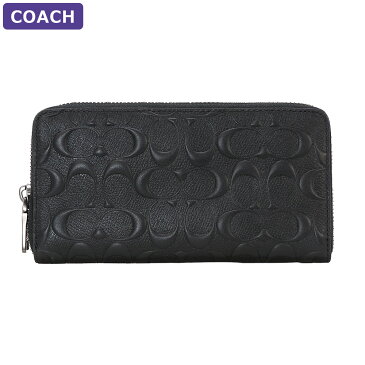 コーチ COACH 財布 長財布 F58113 BLK シグネチャー アウトレット メンズ ウォレット 新作 有料ラッピング可