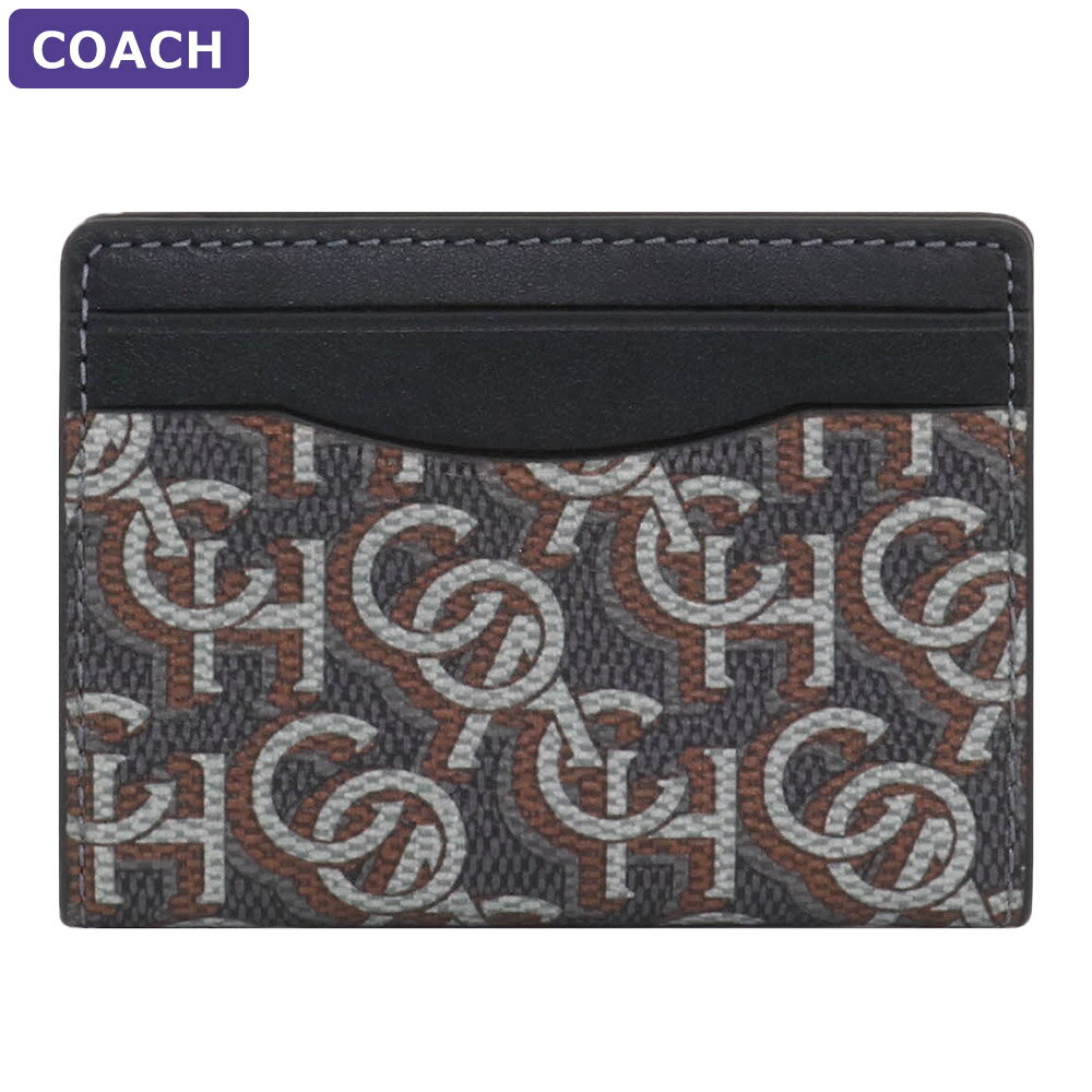 コーチ 定期入れ コーチ COACH カードケース CF133 QBBK モノグラム シグネチャー アウトレット メンズ 小物 新作 有料ラッピング可