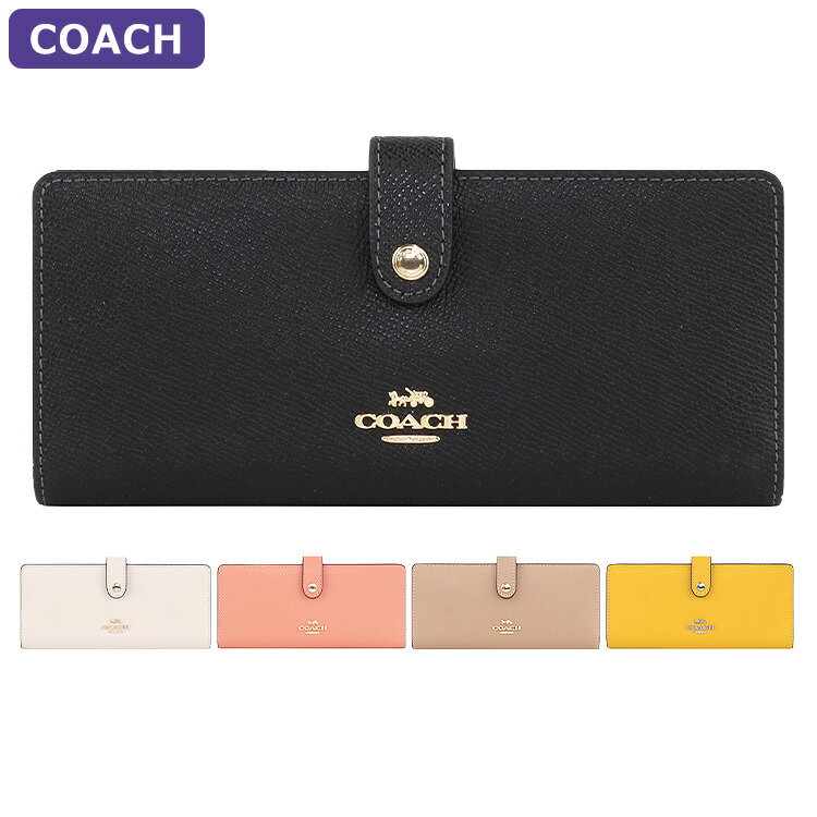 コーチ 財布（レディース） コーチ COACH 財布 長財布 CH410 二つ折り スリム アウトレット レディース ウォレット 新作 有料ラッピング可 大容量